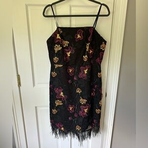 Sam Edelman embroidered mini dress Size 10